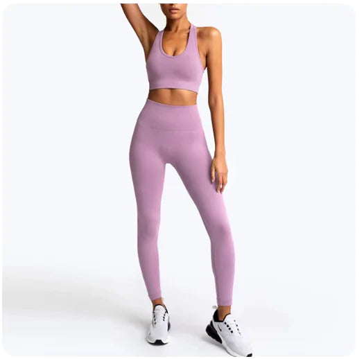 Women's Seamless Active Yoga Set