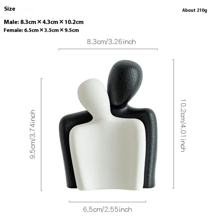 Modern Minimalist Ceramic Ornaments