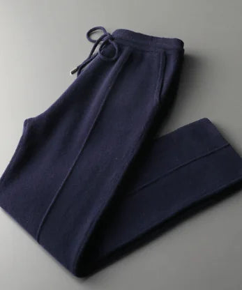 Pure Wool Knitted Pants for Men